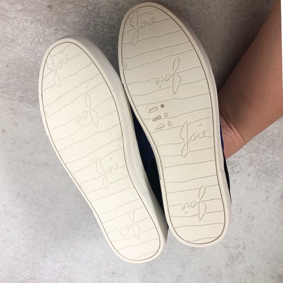 NIB. Joie Dakota Navy Blue Sneakers - Picture 7 of 7